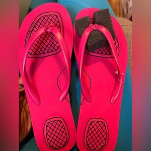 off-white slippers, Fuchsia, size 36